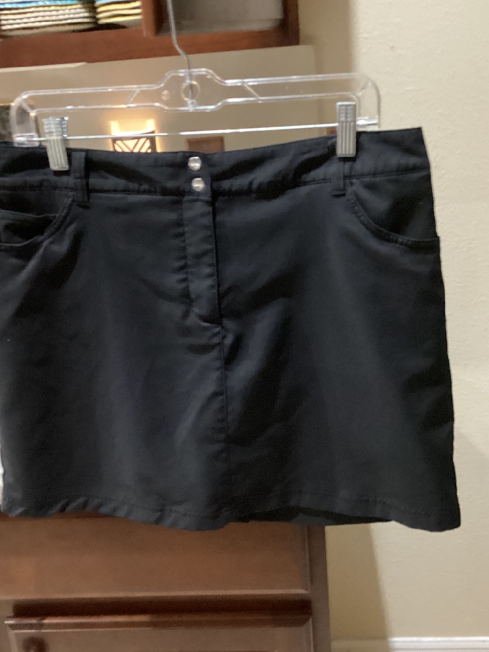 Slazenger Black Active Skirt